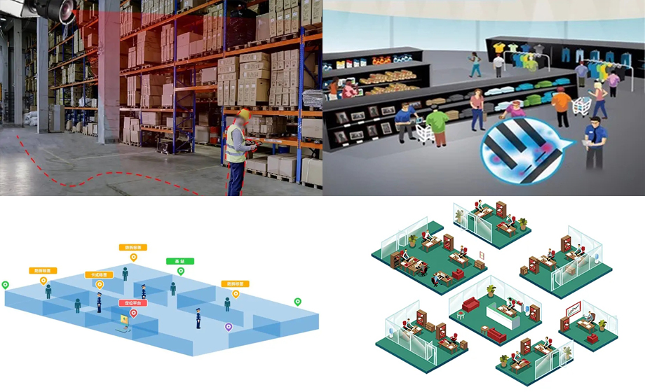 uwb indoor positioning module personnel positioning system Internet of Things