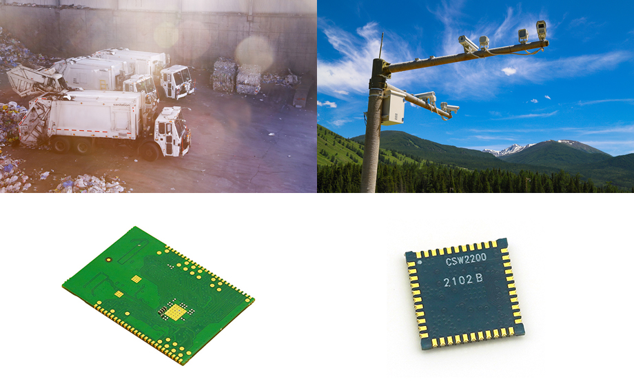 8km wifi remote transmission module wireless coverage of garbage dump/nature reserve